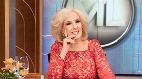 Mirtha Legrand Cumple A Os Y Espera Seguir Con Su Hist Rica Mesaza