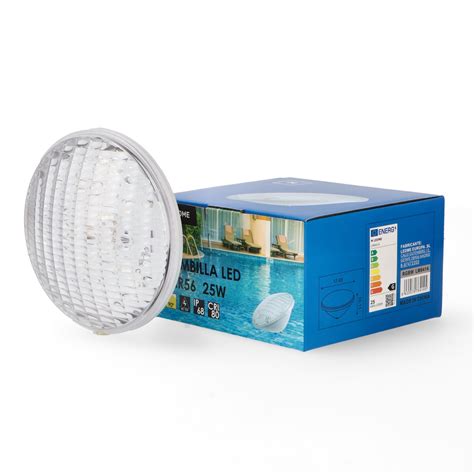 Lâmpada Led Par56 25W Ip68 Rgbw de Dois Fios de Piscina Ledme Portugal