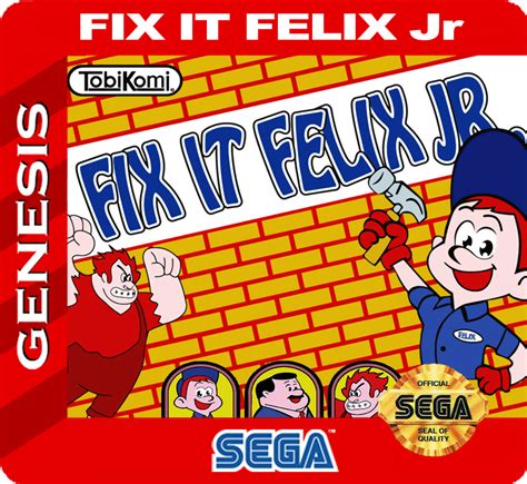 Fix It Felix Jr Custom Label By Nio107 On Deviantart