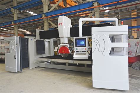 5 Axis CNC Bridge Saw CNC Bridge Cutter Cutting Machine I MKS