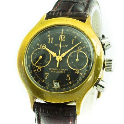 Poljot Chronometer Chronograph Soviet Vintage Mechani Gem