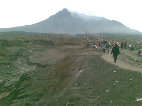 Kua Cangkringan Peristiwa Erupsi Merapi