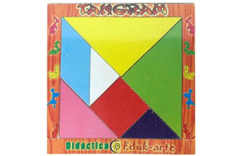 Juego De Tangram De Madera Chico Wiwi Juegos De Mayoreo Wiwi