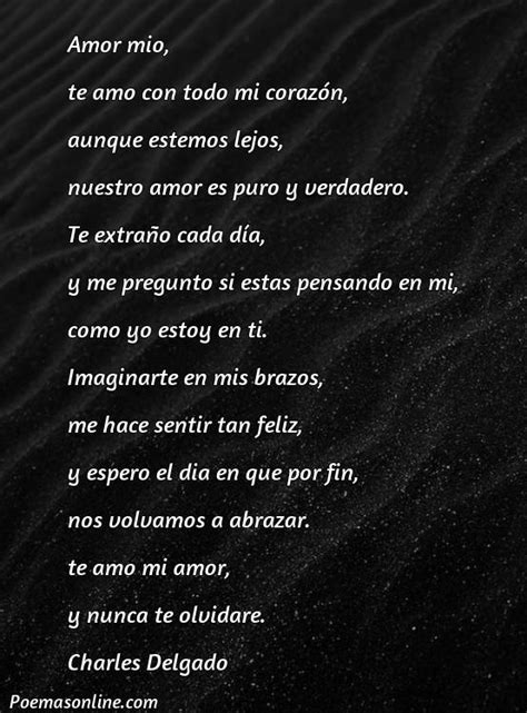 Mejores Poemas De Amor A Distancia Para Mi Novio Poemas Online