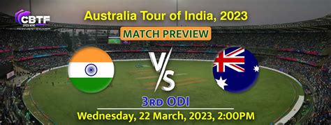 Australia tour of India, 2023: India vs Australia, 3rd ODI, Preview ...