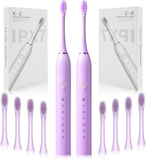 Amazon Senwen Pack Rechargeable Electric Toothbrushes For Adults