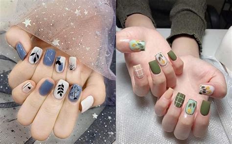 Mẫu nail đơn giản sang trọng nhẹ nhàng dễ thương hot nhất hiện nay