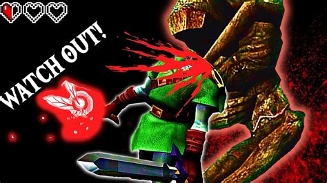 Redead Zombie Grabs Link Legend Of Zelda Ocarina Of Time 3d Youtube