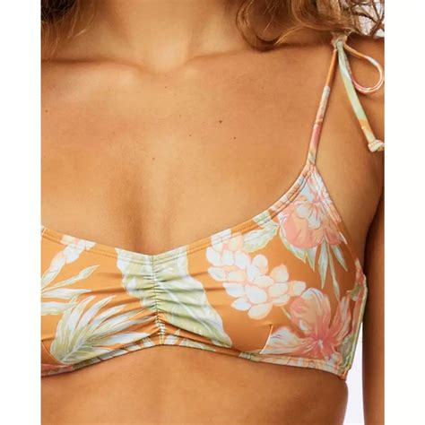 Jual Rip Curl Rip Curl Always Summer Bralette Bikini Top Gold Original