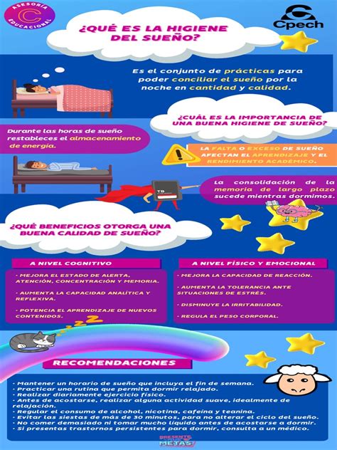 6-INFOGRAFÍA HIGIENE DEL SUEÑO | PDF