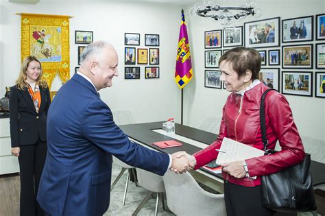 Igor Dodon și Olga Cebotari au avut o întrevedere cu Ambasadorul