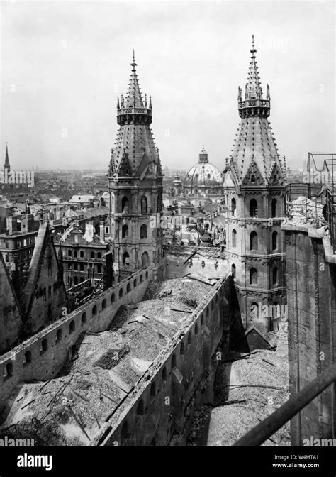 St Stephen S Cathedral Stephansdom Wien Kathedrale Nach Dem Brand