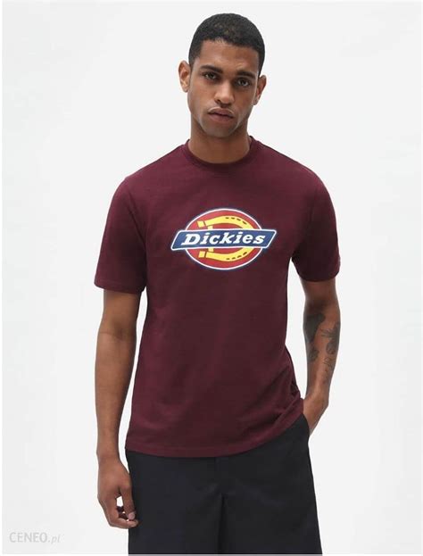 Dickies Icon Logo Tee Maroon Ceny I Opinie Ceneo Pl