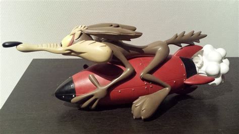 Extremely Rare Figure Of Wile E Coyote On Rocket Warner Bros Catawiki