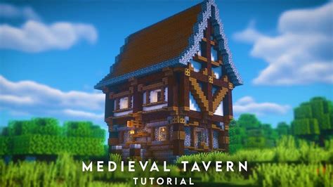 Minecraft medieval tavern inn tutorial – Artofit