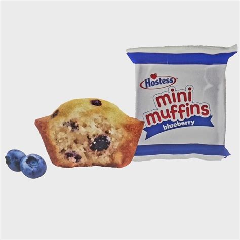 Hostess Mini Muffins Blueberry