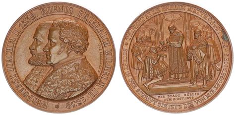 Brandenburg Preussen Medaille Kurf Rst Joachim Ii Und K Nig