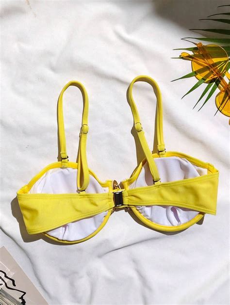 Sexy Spaghetti Strap Starfish Detail Bikini Top For Women Suitable For Beach Pool For Summer