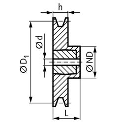 Keilriemenscheiben Rillig Profile Xpb Spb And B