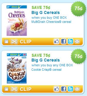 High Value GM Cereal Coupons - AddictedToSaving.com