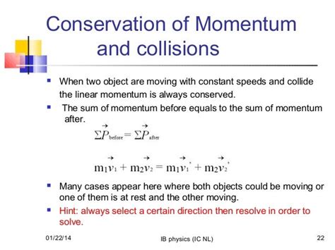 Linear momentum and collisions