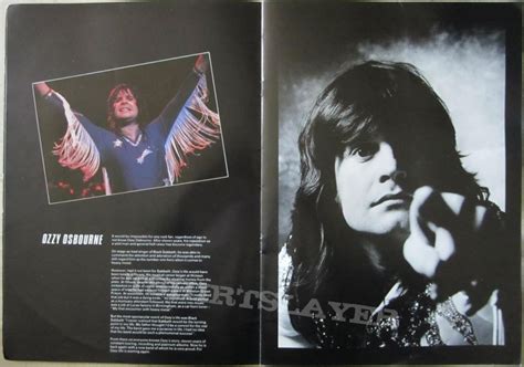 Ozzy Osbourne - Blizzard of Ozz Tour Program | TShirtSlayer TShirt and ...