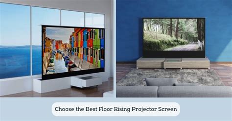 Choose the best floor rising projector screen | Aegis guide