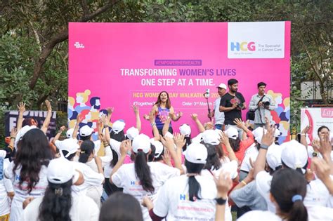 Empowerherhealth Hcg Organizes Walkathon To Raise Awareness About