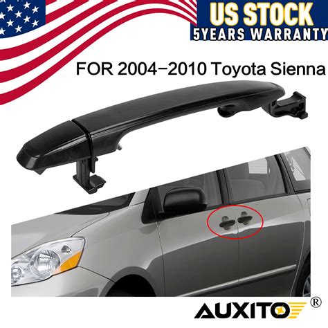 Rear Sliding Door Handle Passenger Or Driver Side For Toyota Sienna