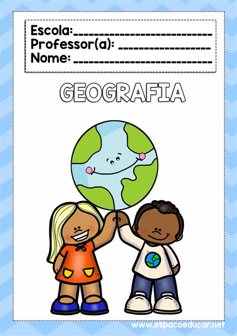 Capas Para Trabalho De Geografia Para Imprimir Braincp