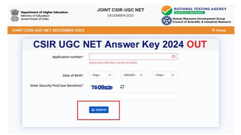 Csir Ugc Net December Answer Key Objection Window Closes Today At