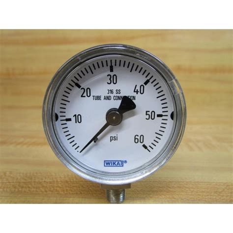 Wika 9118071 Pressure Gauge Mara Industrial