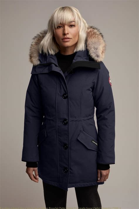 Excellent Admiral Blue Canada Goose Parkas Rossclair Parka Fusion Fit Canada Goose Outlet ...