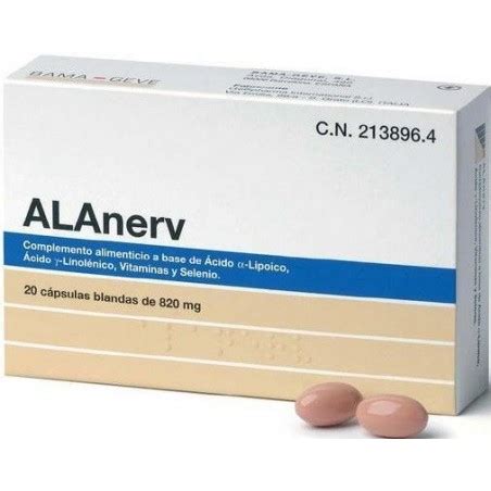 Alanerv Capsulas Blandas