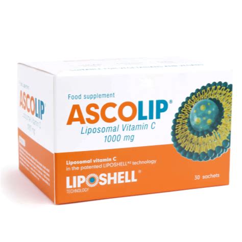 Ascolip Liposomal Vitamin C Mg Oral Gel G Sachet Numed