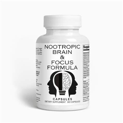 Nootropic Brain & Focus Formula