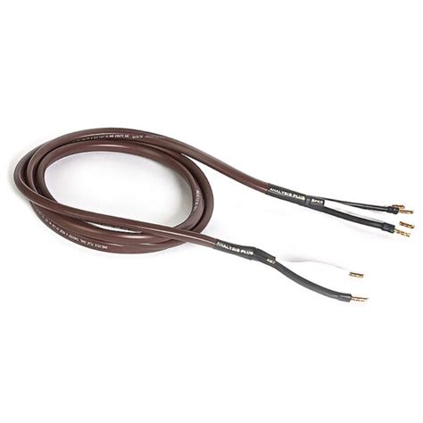 Chocolate Theater 4 Wire Speaker Cable Analysis Plus