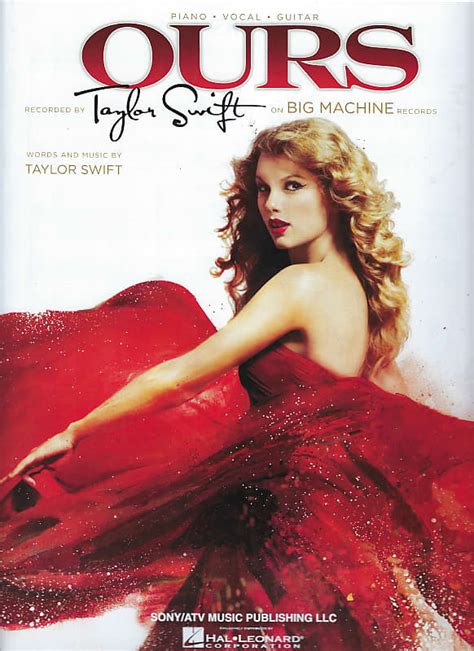 Taylor Swift Ours Sheet Music Reverb