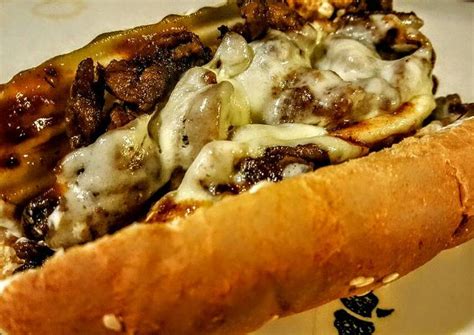 Steak & Cheese Hoagie Recipe by Julie T. - Cookpad