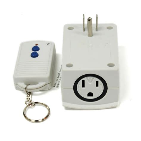 Wireless Remote Control Outlet Plug for Lights Lamps 13A 80ft Range ...