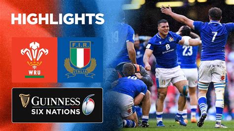 Wales V Italy Match Highlights 2022 Guinness Six Nations The