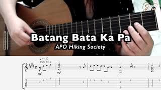 Batang Bata Ka Pa Apo Hiking Society Fingerstyle Wearejennyandjeff