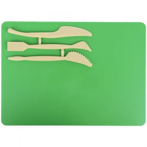 Набор для лепки "Досточка и 3 стека", зелёный – фото, отзывы ...