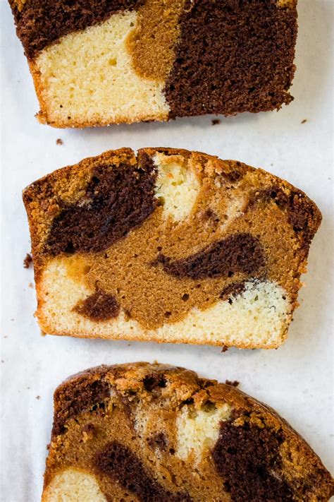 Easy Marble Pound Cake Recipe Deporecipe Co