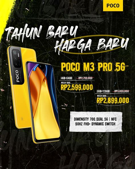 POCO M3 Pro 5G Turun Harga Ini Rinciannya GadgetSquad ID