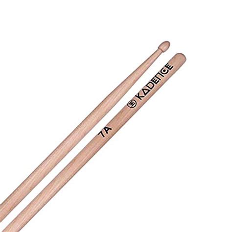 Maple Wood Drum Stick Wooden Tip 7A - Kadence