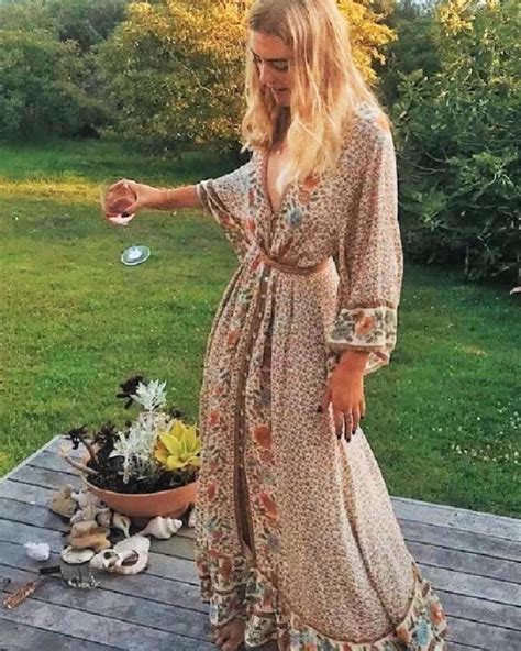 Dress Maxi Boho Dress Bohemian Dress Hippie Dress Gypsy Dress Summer