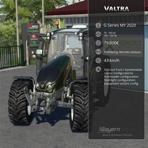 Valtra G Series MY 2020 SimpleIC v1 0 FS19 Farming Simulator 22 мод