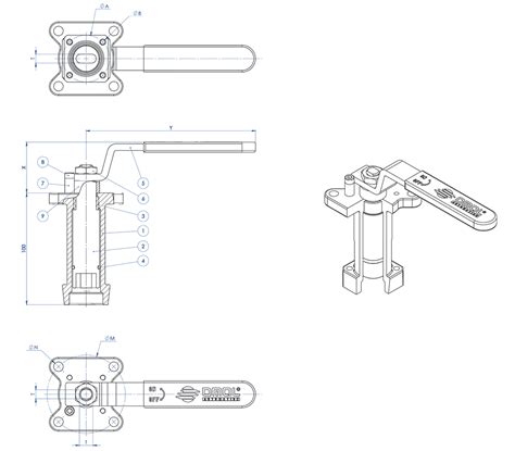 Magnum Wafer Pn 16 40 Ansi 150 300 Carbon Steel Ball Valve