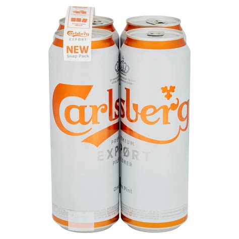 Carlsberg Export Lager Beer 4 X 568ml Beer Iceland Foods